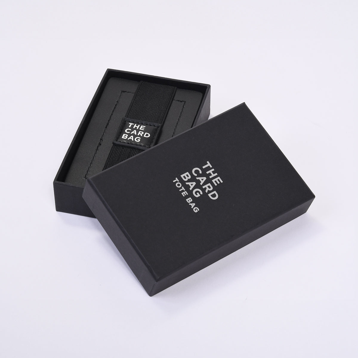 THE CARD BAG Tote Bag Black